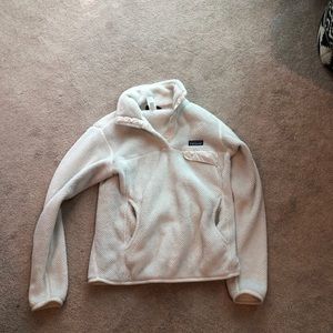 White Patagonia pullover